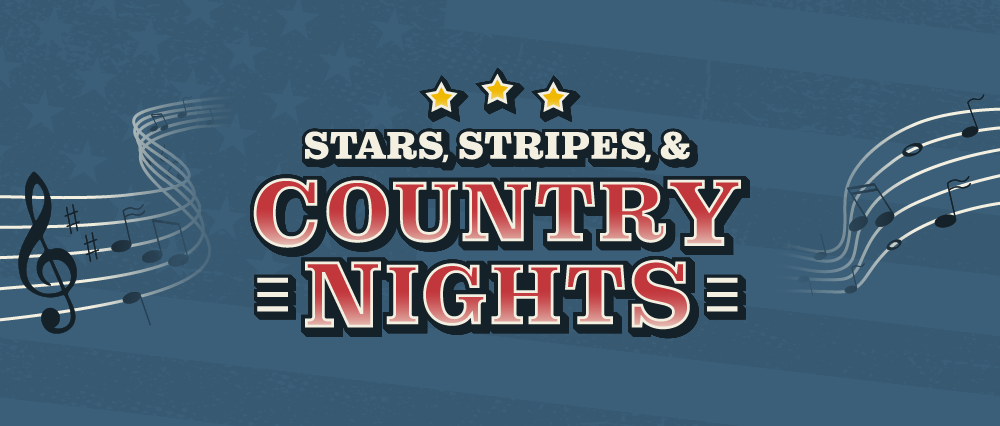 Stars, Stipes, & Country Nights event logo