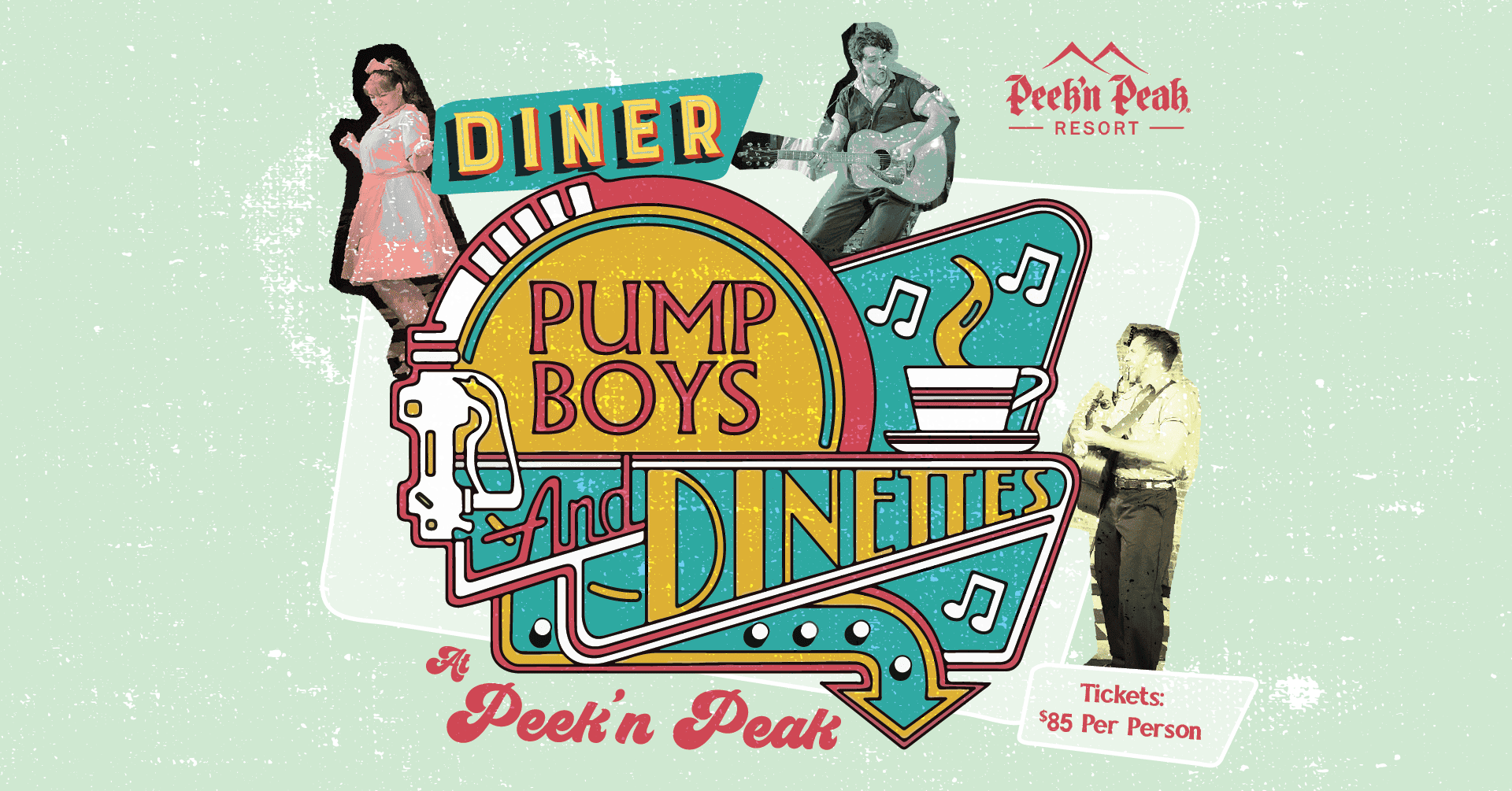 Pump Boys & Dinettes Dinner Theater event logo