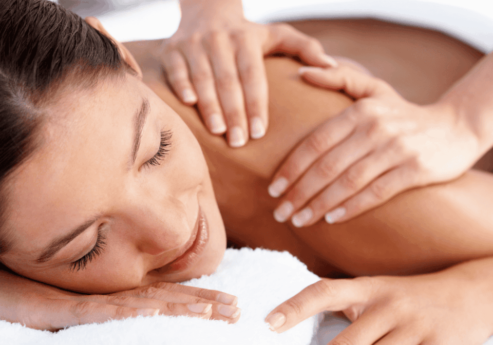 Upper Body Massage illustration