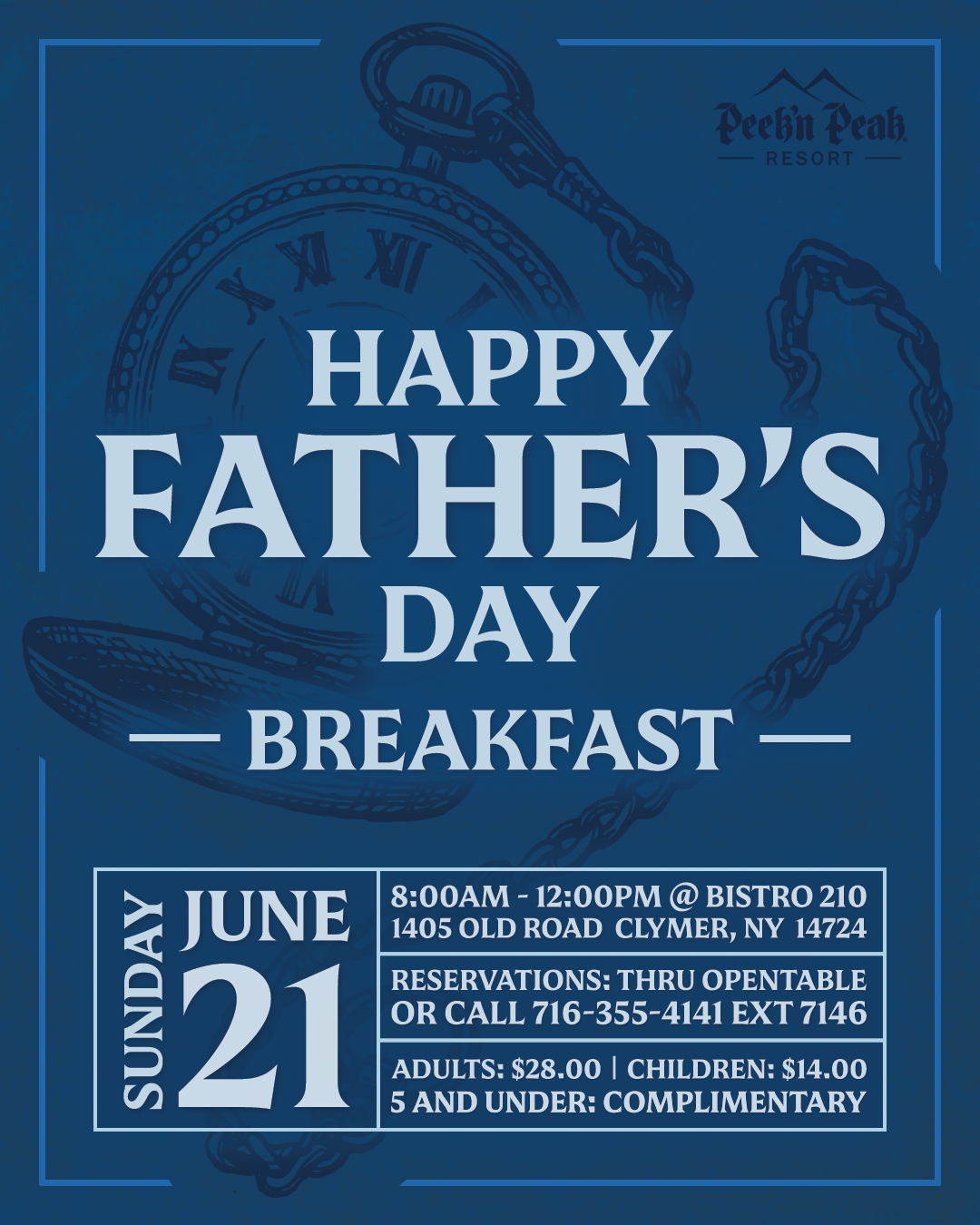 Peak_Bistro-210_Holiday-Breakfast_Fathers-Day_Social-Graphic_2026 Golf Leauge Flyer