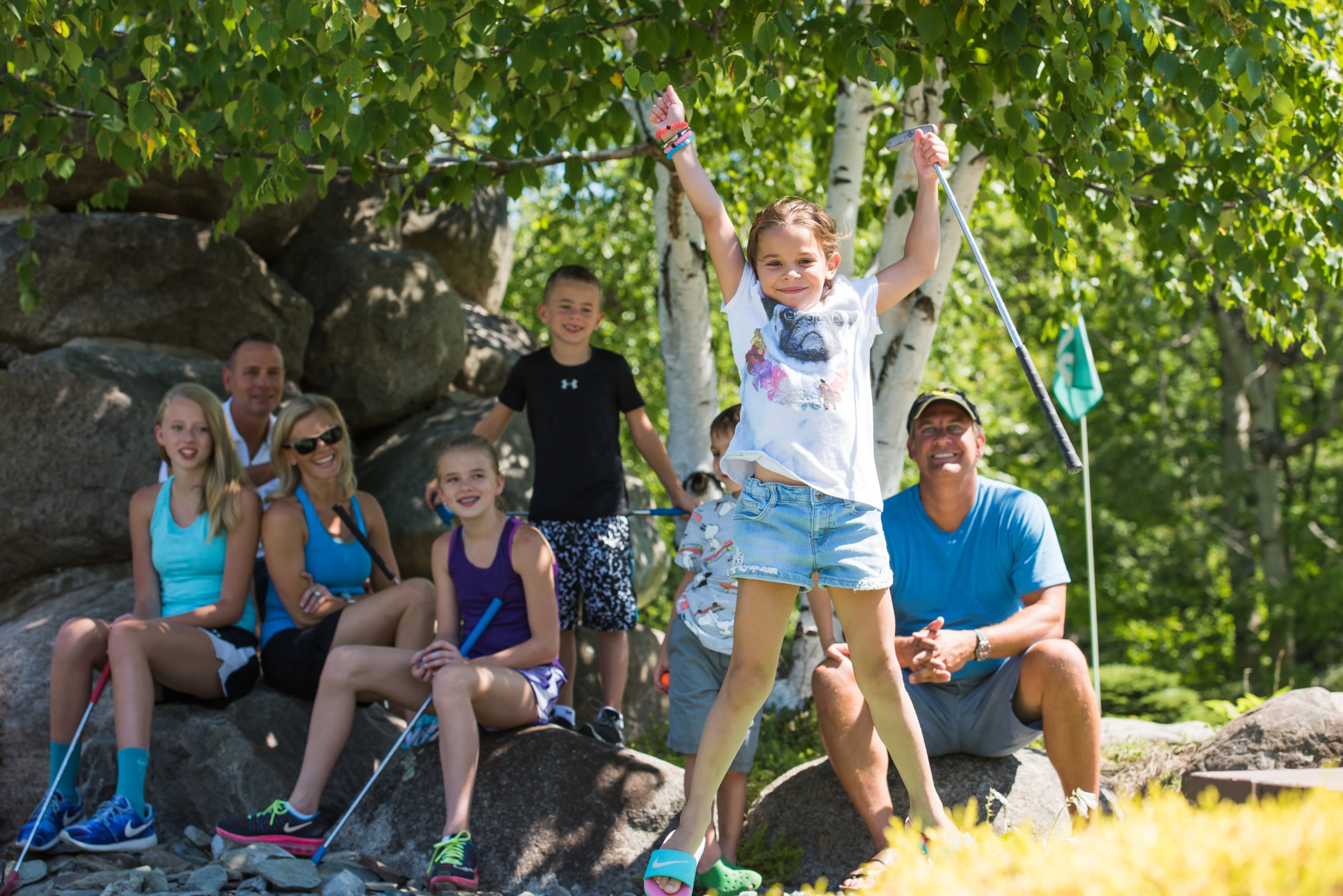 tubing birthday party image