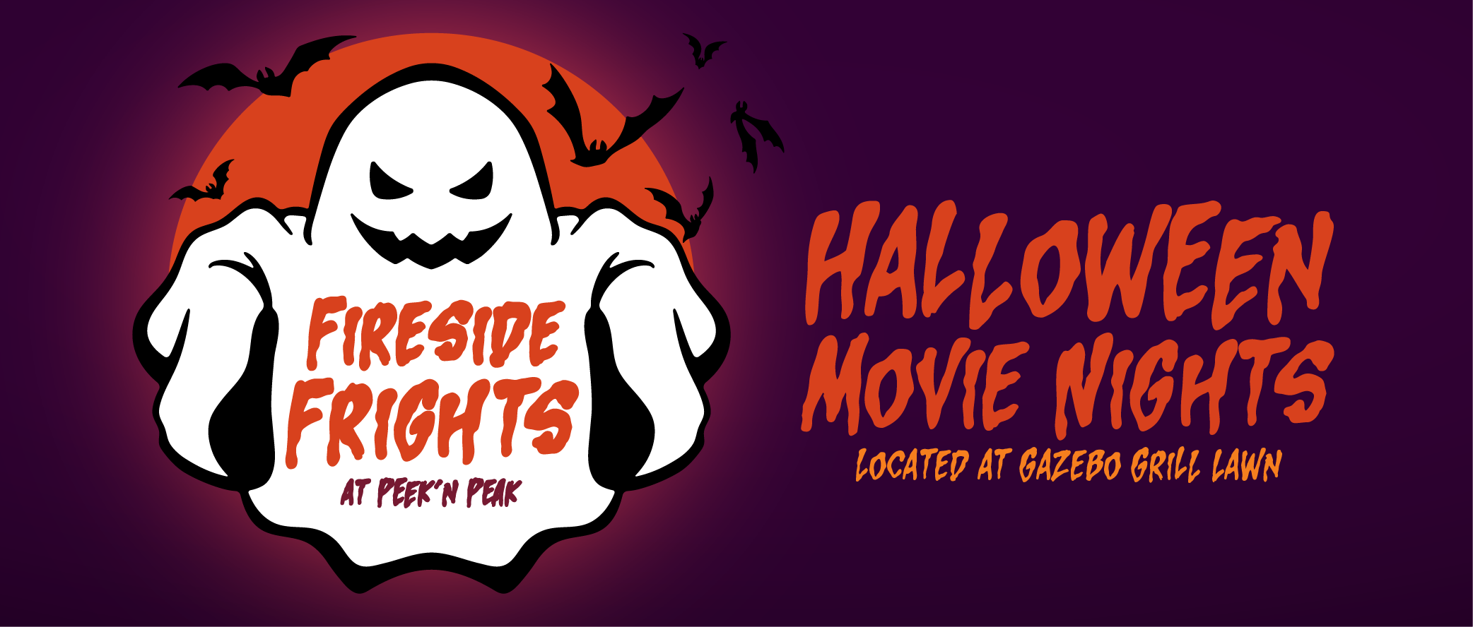 Fireside Frights event logo